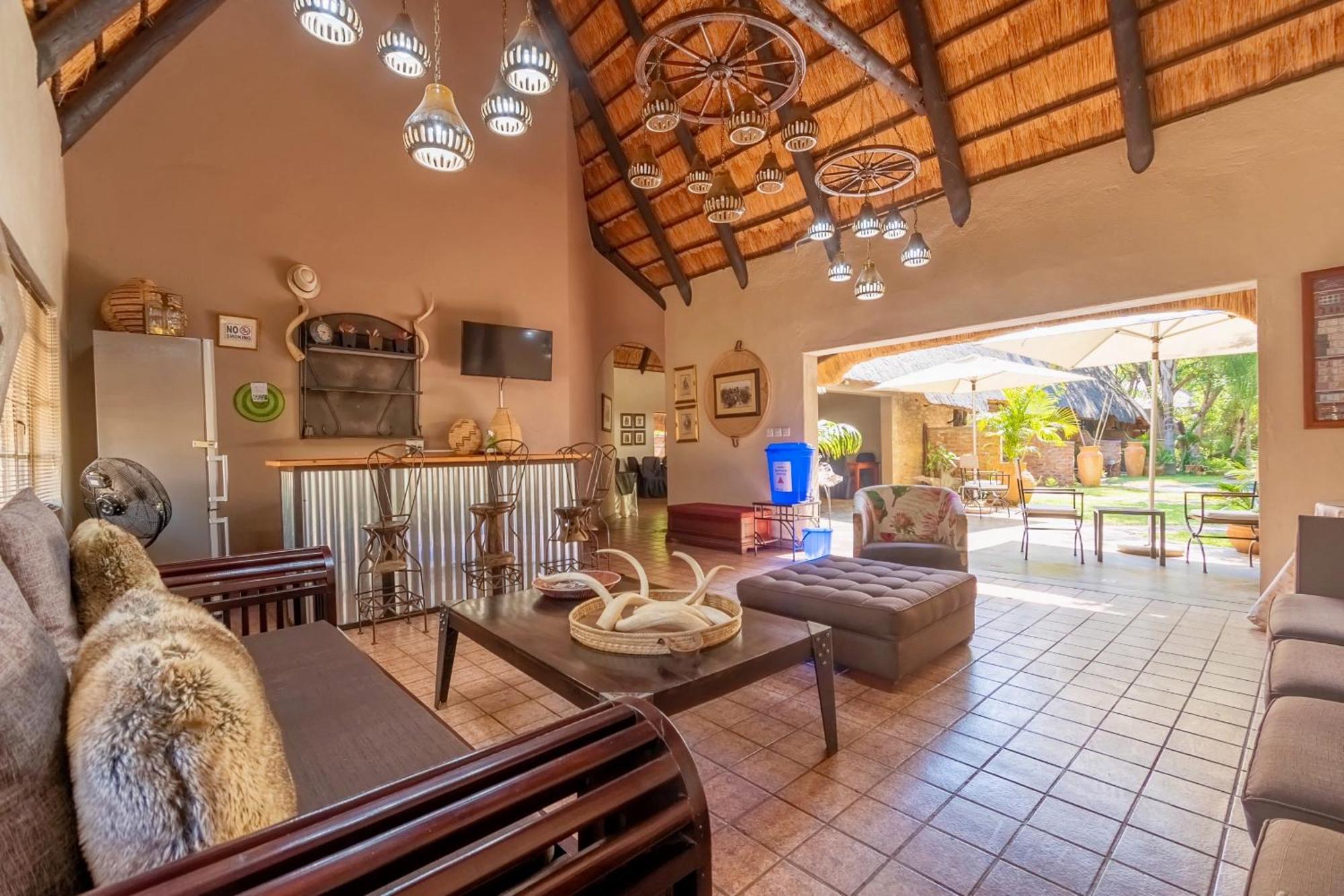 Nguni Lodge Air Terjun Victoria Bagian luar foto